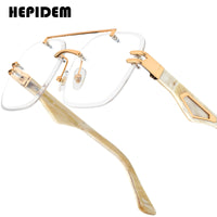 HEPIDEM Buffalo Horn Eyeglasses 0042