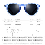 HEPIDEM Sunglasses 9401T