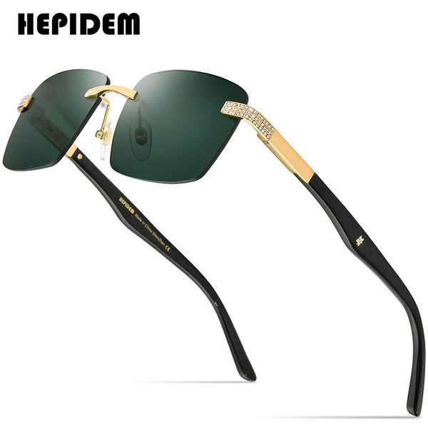HEPIDEM Buffalo Horn Sunglasses H0028