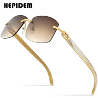 HEPIDEM Buffalo Horn Sunglasses 705