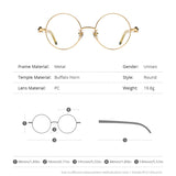 HEPIDEM Buffalo Horn Eyeglasses 0012