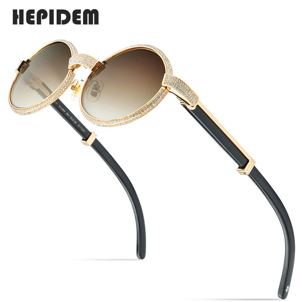 HEPIDEM  Buffalo Horn Sunglasses 7550179