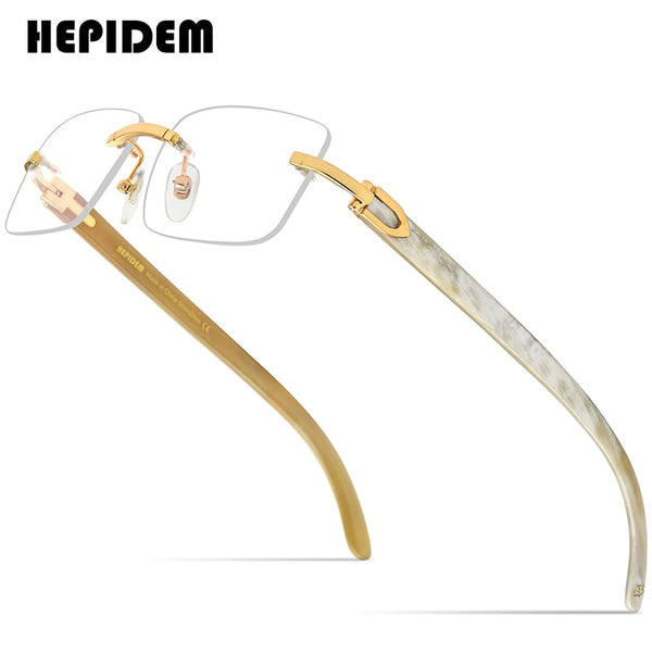 HEPIDEM Buffalo Horn Eyeglasses 907