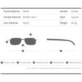 HEPIDEM Buffalo Horn Sunglasses 0816