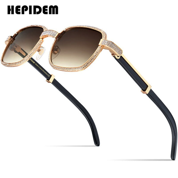 HEPIDEM  Buffalo Horn Sunglasses 7550180T