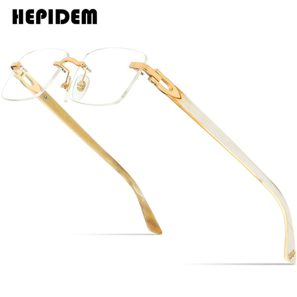 HEPIDEM Buffalo Horn Eyeglasses 0034