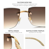 HEPIDEM Buffalo Horn Sunglasses 50259