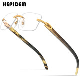 HEPIDEM Buffalo Horn Eyeglasses 907